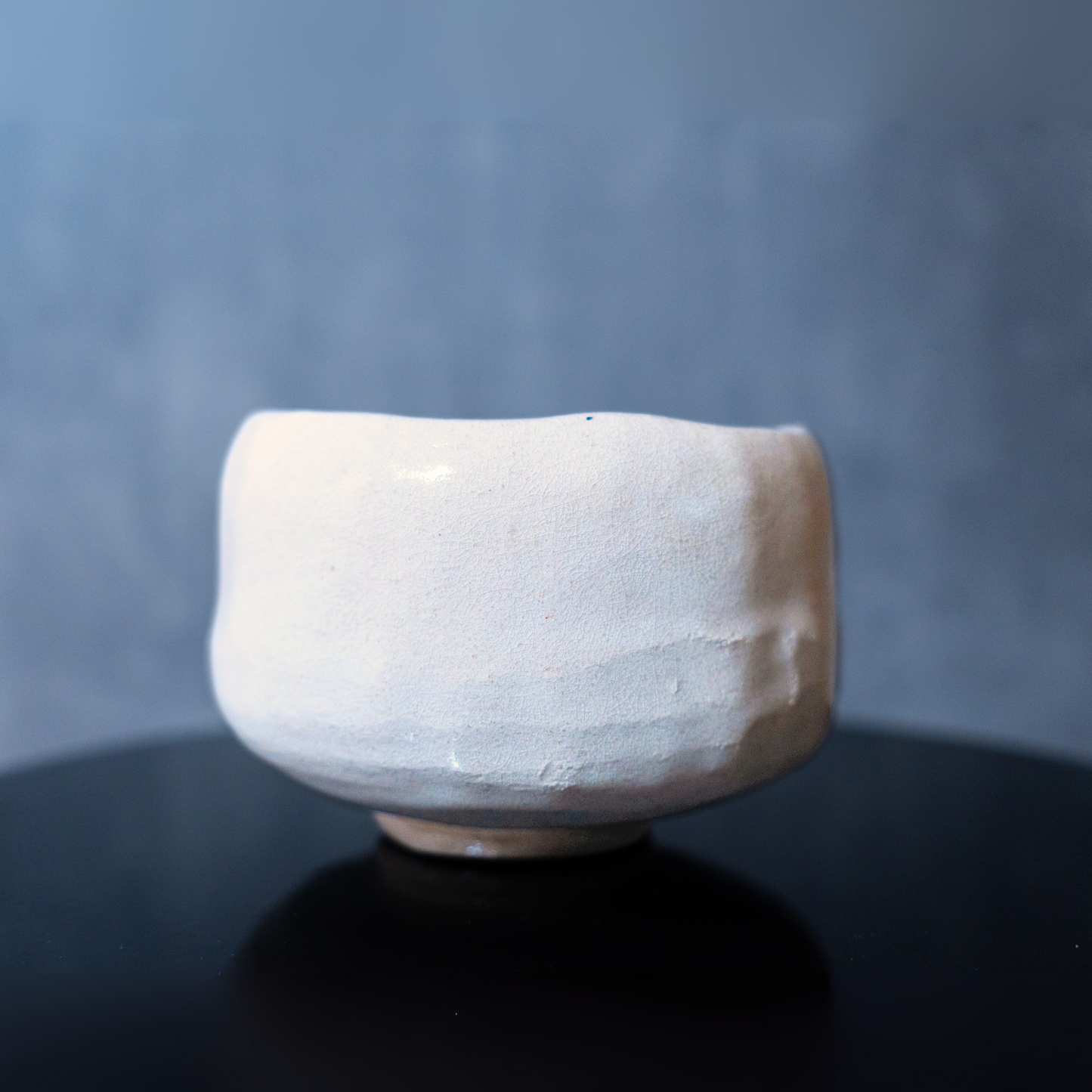 White Raku Matcha Bowl Sora (Shiro Raku Chawan 白楽茶碗)