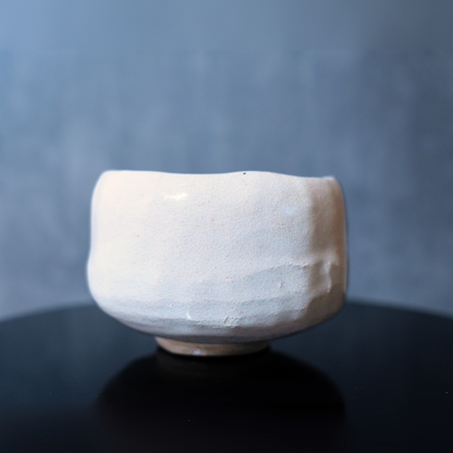 White Raku Matcha Bowl Sora (Shiro Raku Chawan 白楽茶碗)