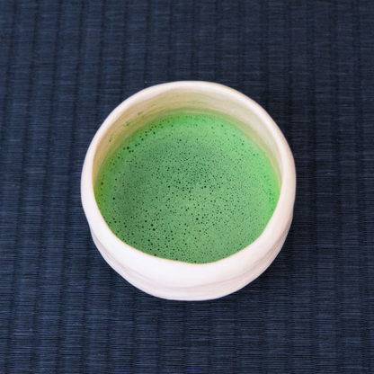 White Raku Matcha Bowl Sora (Shiro Raku Chawan 白楽茶碗)