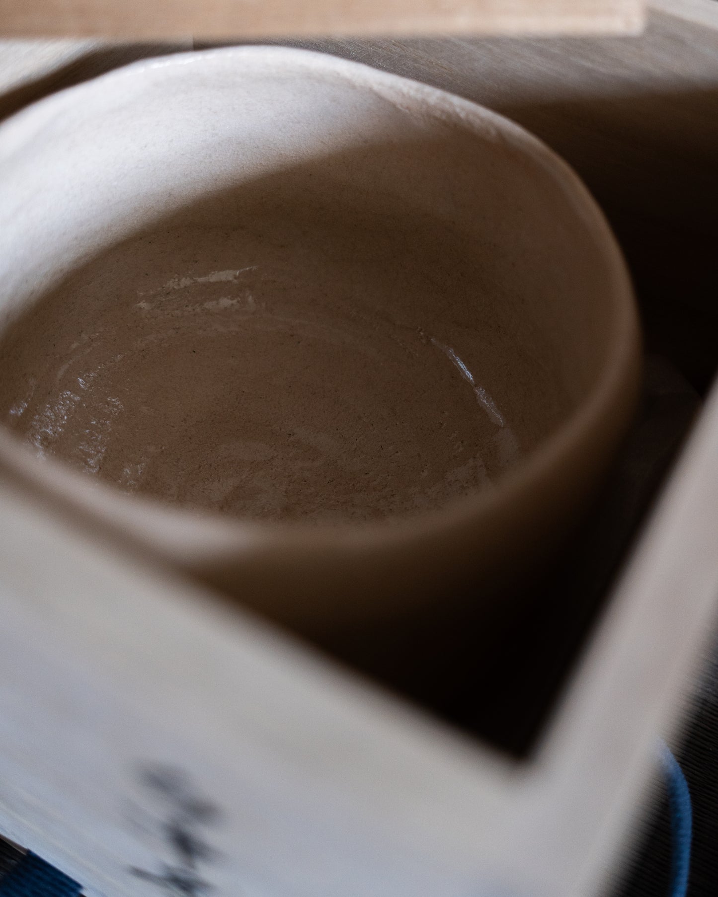 White Raku Matcha Bowl Sora (Shiro Raku Chawan 白楽茶碗)