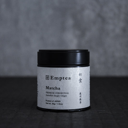 Emptea Ku Premium Ceremonial Samidori Single Cultivar Matcha 30g (空)